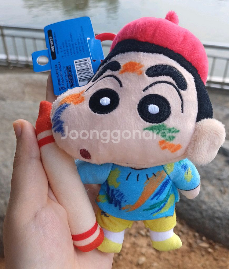 짱구극장판 가방고리 인형 정품 새상품--0