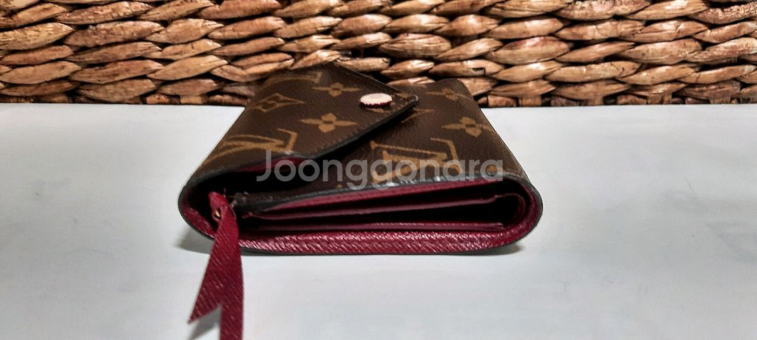 루이비통 카드지갑 Leather Wallet 정품--3