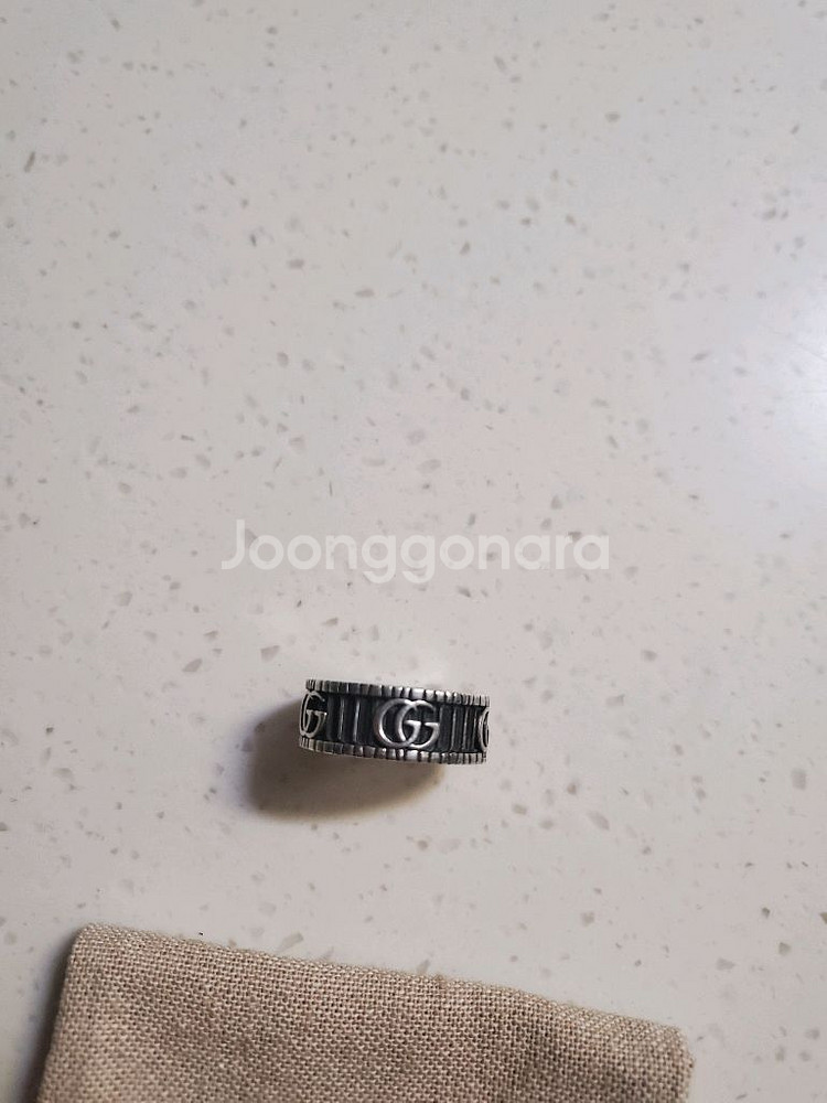 [15호]구찌 마몬트 더블G링 반지--3
