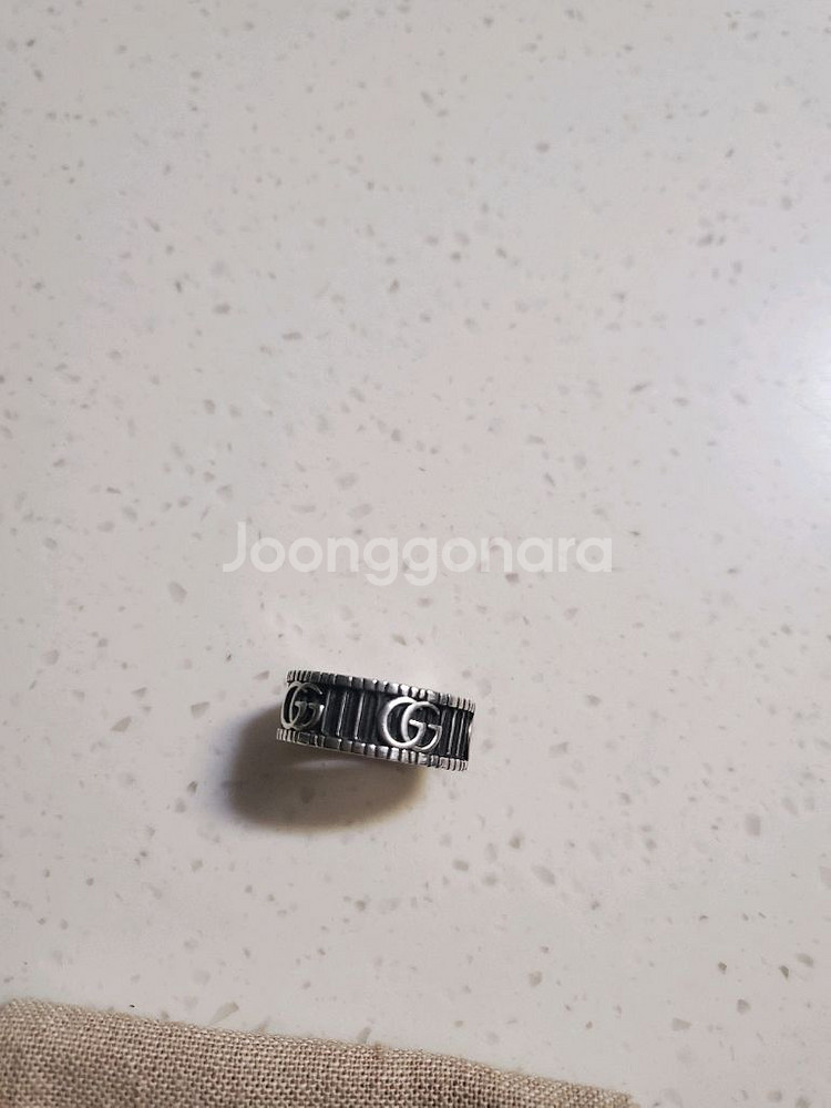 [15호]구찌 마몬트 더블G링 반지--2