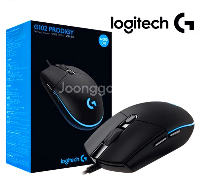 정품 로지텍 G102 PRODIGY 게이밍 마우스--7