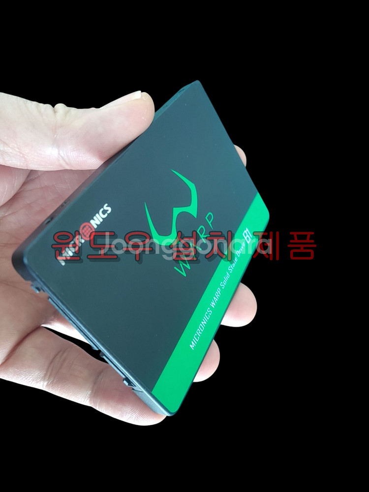 윈도우 설치 SATA 2.5인치 120GB SSD--2