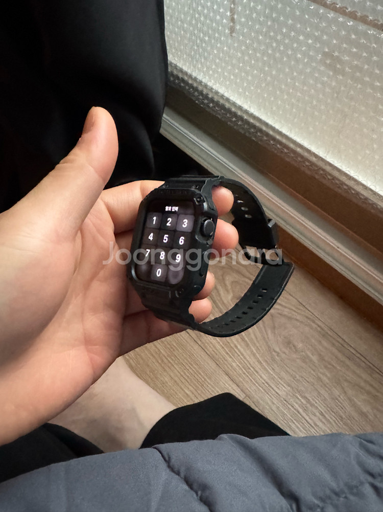 애플워치 SE1 스페이스그레이 44mm--5