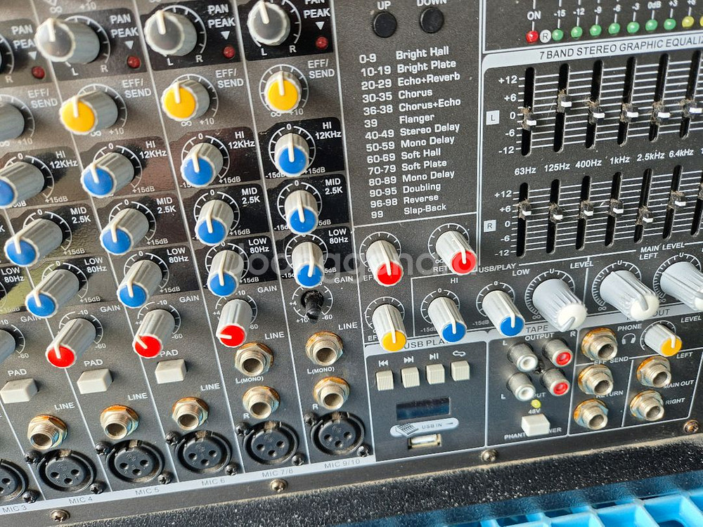 Real 파워앰프믹서 RPM-3800팝니다.--1