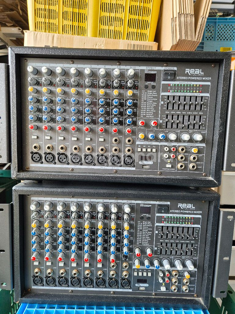 Real 파워앰프믹서 RPM-3800팝니다.--0