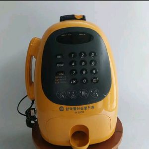 노랑 공중전화기