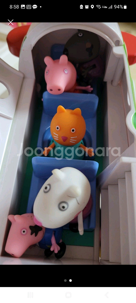 페파피그 비행기와 피규어--1