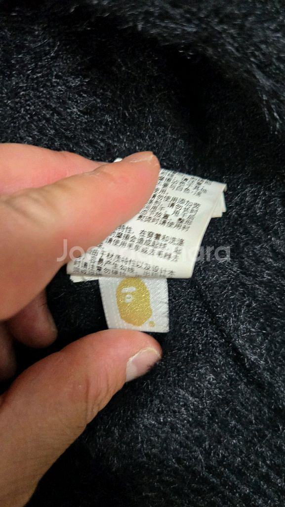 (M)베이프 모헤어 가디건 팝니다.--4
