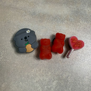 지비츠 구미베어 하트 돌하루방 크록스