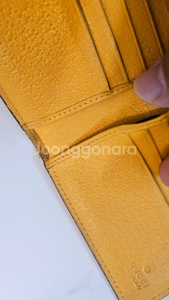 구찌 네오빈티지 남자 반지갑 정품--7