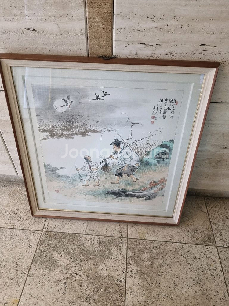 멋스러운 풍속화 액자--0