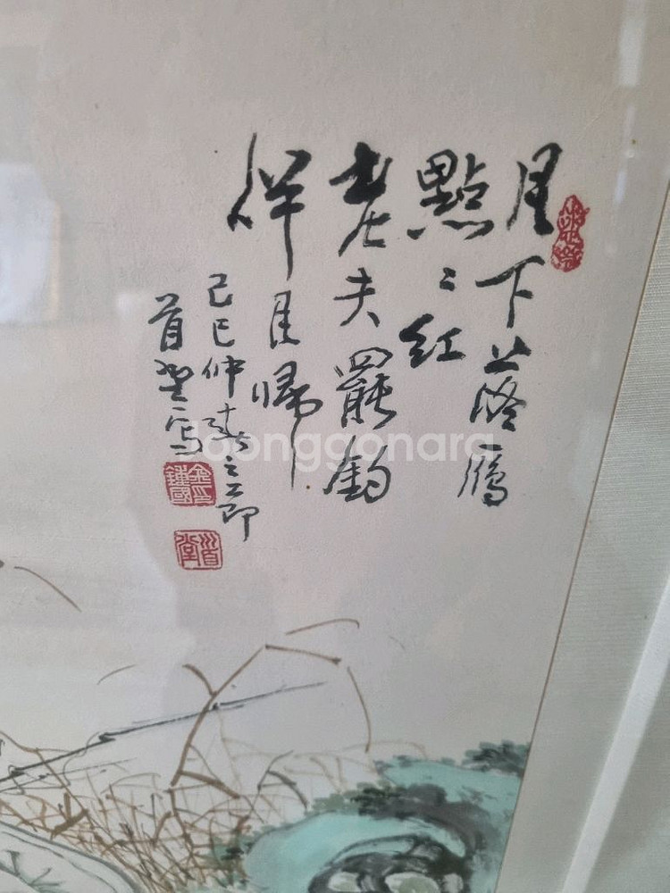 멋스러운 풍속화 액자--1