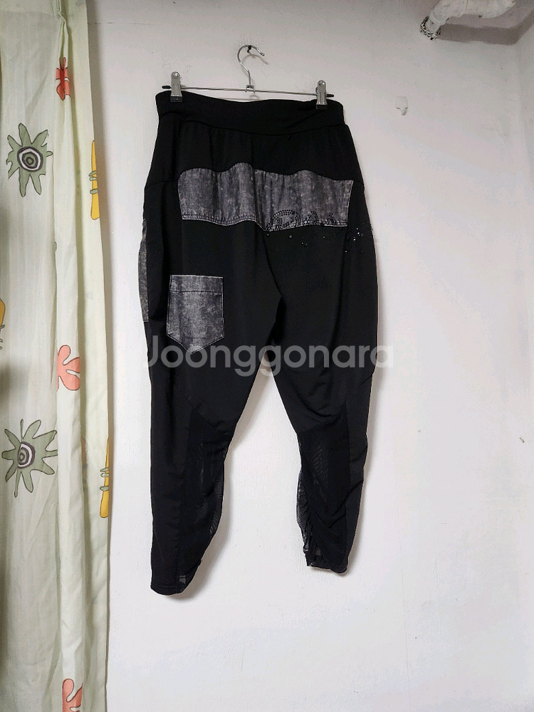 섹시한 밴딩 조거팬츠 바지 XL--3