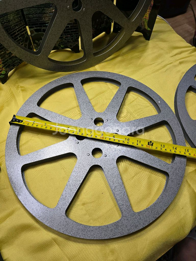 16mm 영사기필름 공릴 세점--1