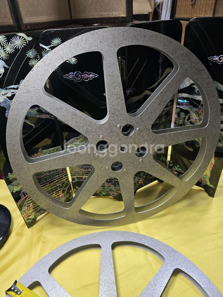 16mm 영사기필름 공릴 세점--2