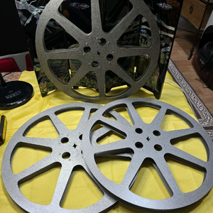 16mm 영사기필름 공릴 세점