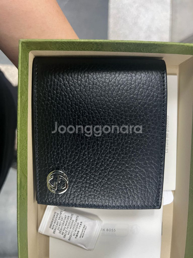 (정품) 구찌 반지갑 새상품--0