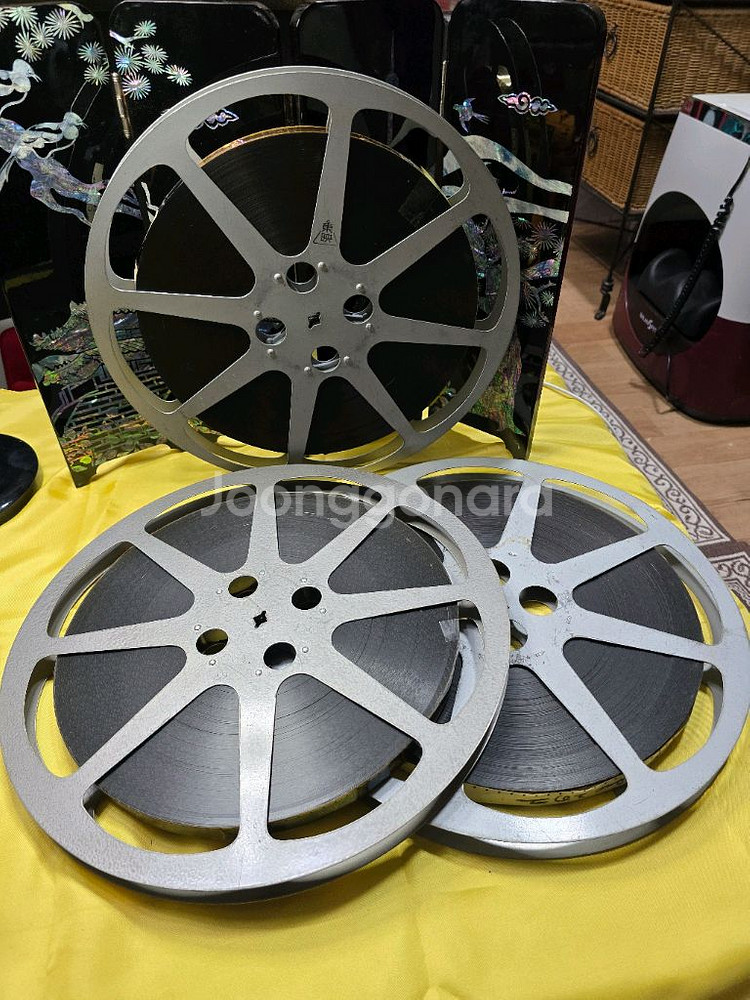 16mm 영사기필름 세점--0