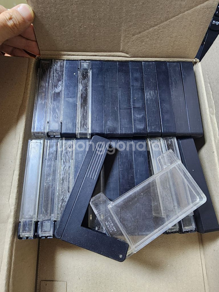 Memorex 스윙 카세트테이프 공 케이스 중고--0