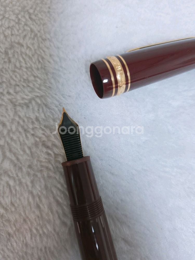 몽블랑 마이스터스튁 146 보르도 만년필 미사용품--2
