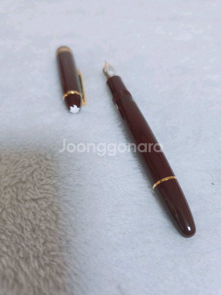 몽블랑 마이스터스튁 146 보르도 만년필 미사용품--5