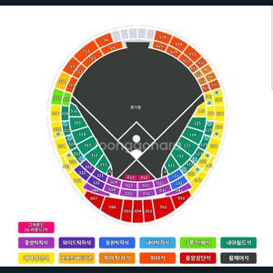 6/29일 KT vs 롯데 중앙상단 2연석 양도합니다