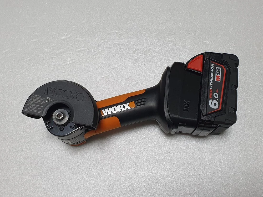 웍스(worx)오렌지(해외용) 공구에 다른배터리 변환젠 이미지