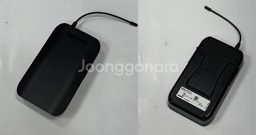 SHURE BLX88+PG-58+BLX1-X7 1셋트--1