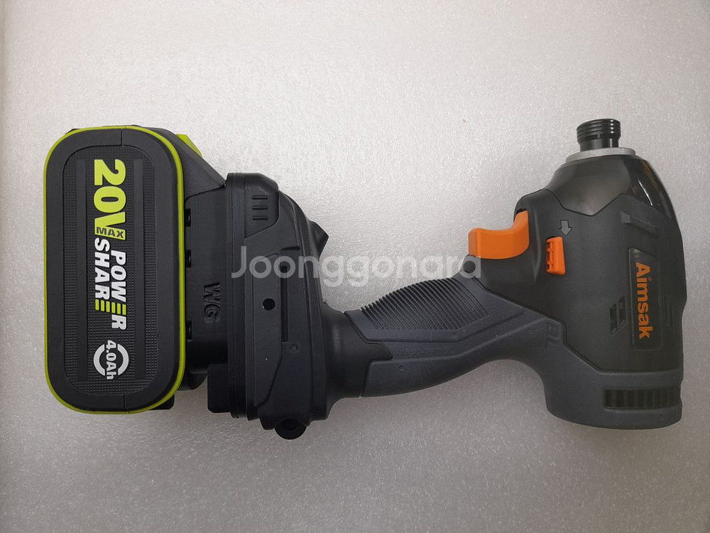 아임삭 공구에 다른 배터리 연결 변환아답터--6