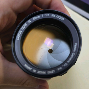 캐논 FL 58mm 1.2 렌즈