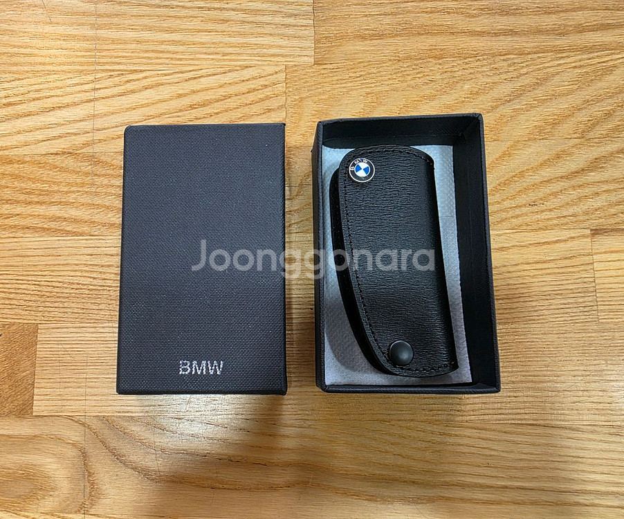 [새상품] BMW 정품 가죽 키케이스 블랙(S)--0