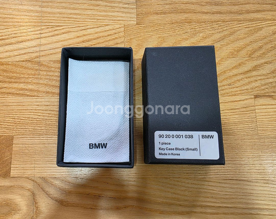 [새상품] BMW 정품 가죽 키케이스 블랙(S)--1