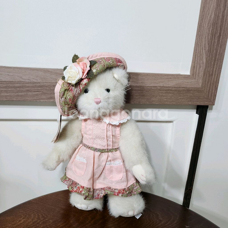 보이즈베어 미묘 원피스 고양이 키덜트 빈티지 인형--3