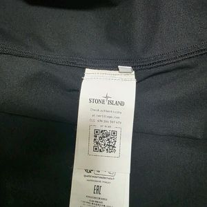 스톤아일랜드오가닉 스트레치 코튼 새틴가먼트다이드 셔츠