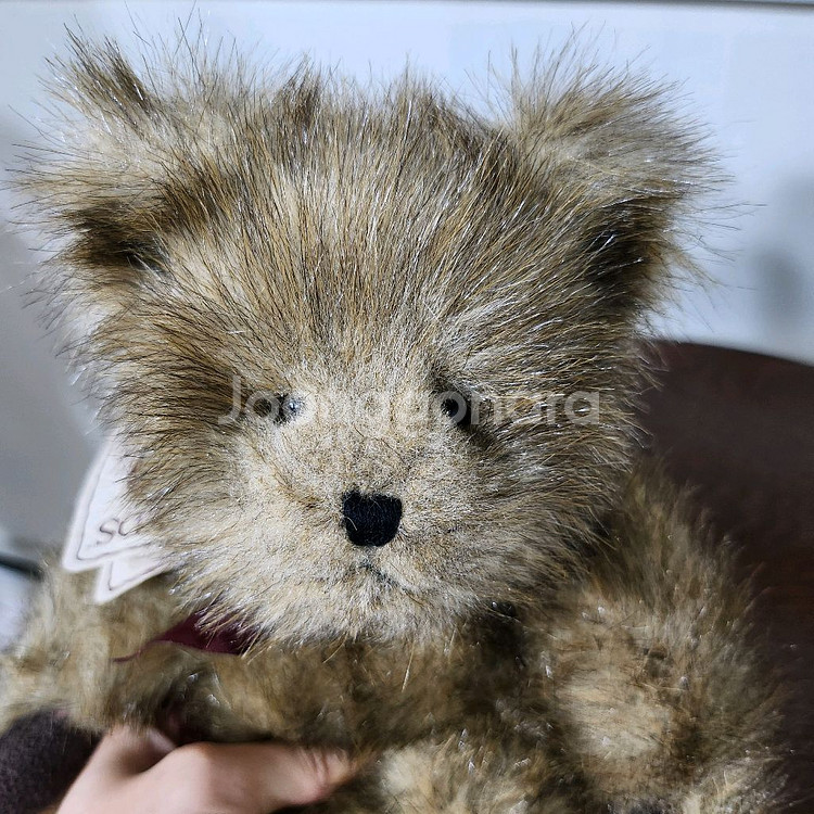 보이즈베어 모헤어 복실 곰 키덜트 빈티지 인형--4
