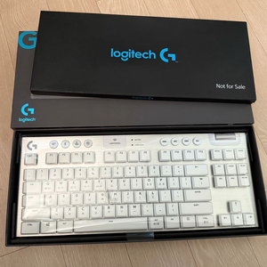 (미사용)로지텍 게이밍 키보드 G913 TKL 화이트
