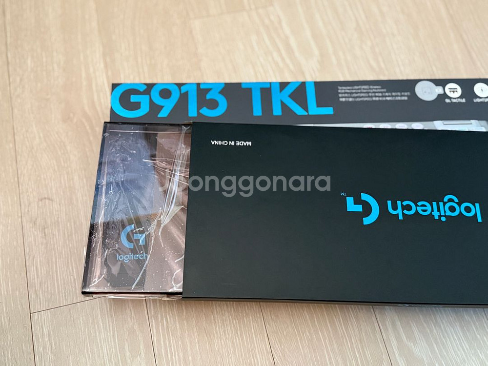 (미사용)로지텍 게이밍 키보드 G913 TKL 화이트--3