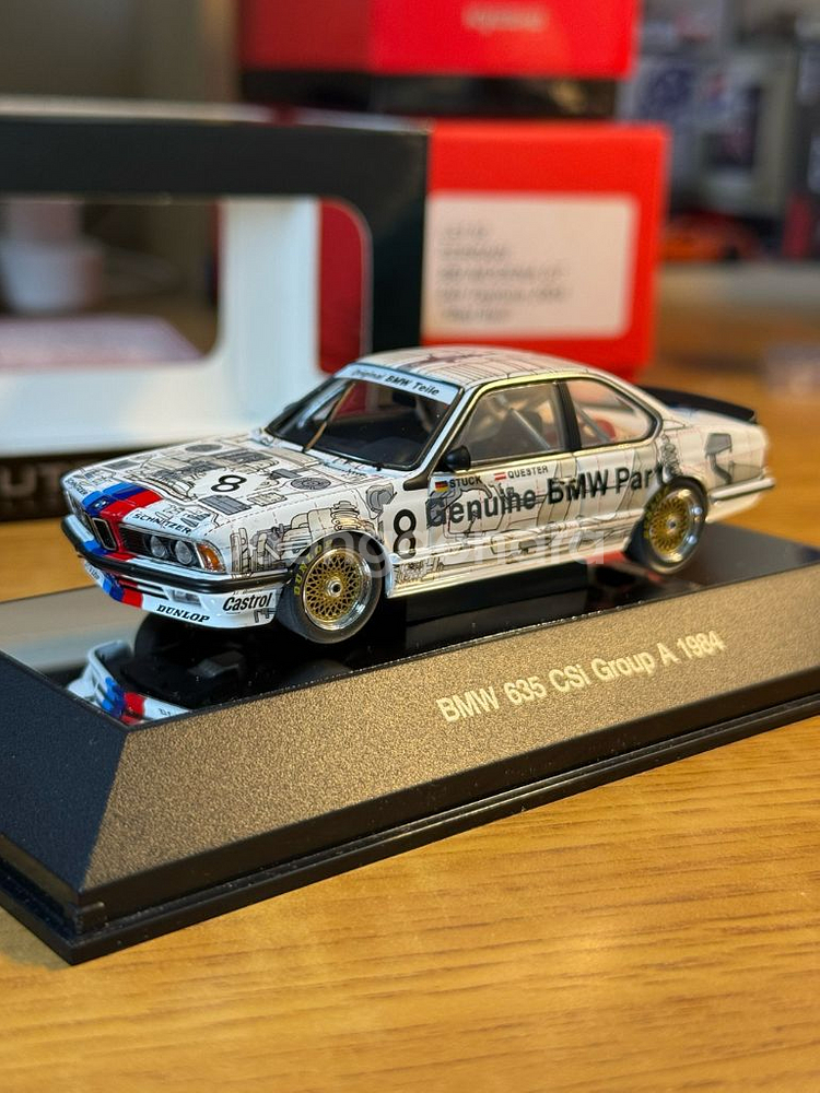 1/43 오토아트 BMW 635 CSi 그룹A--3