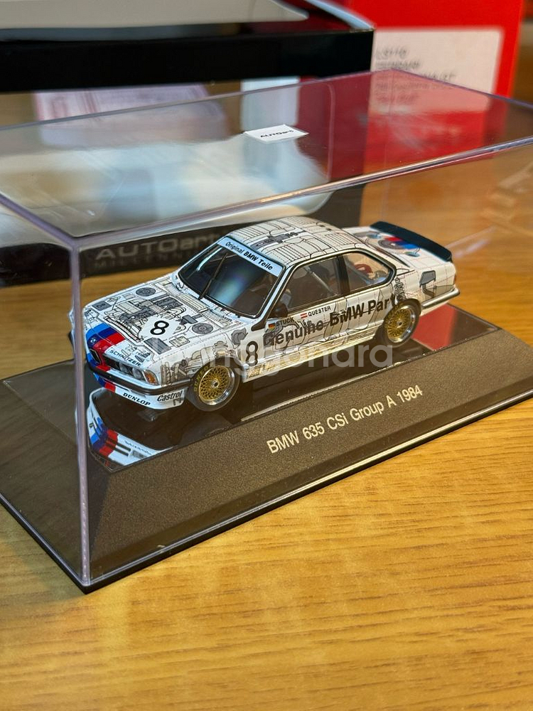 1/43 오토아트 BMW 635 CSi 그룹A--1