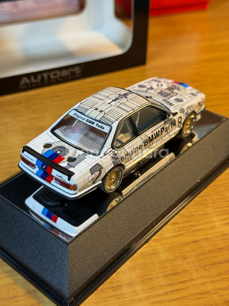 1/43 오토아트 BMW 635 CSi 그룹A--4