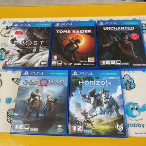 PS4 유명 게임 타이틀 5장 일괄 할인 (택비포함)