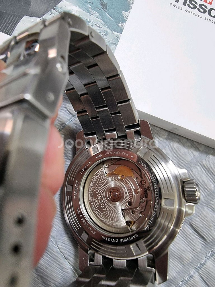 티쏘 씨스타1000 파워매틱80(풀세트)42mm--3