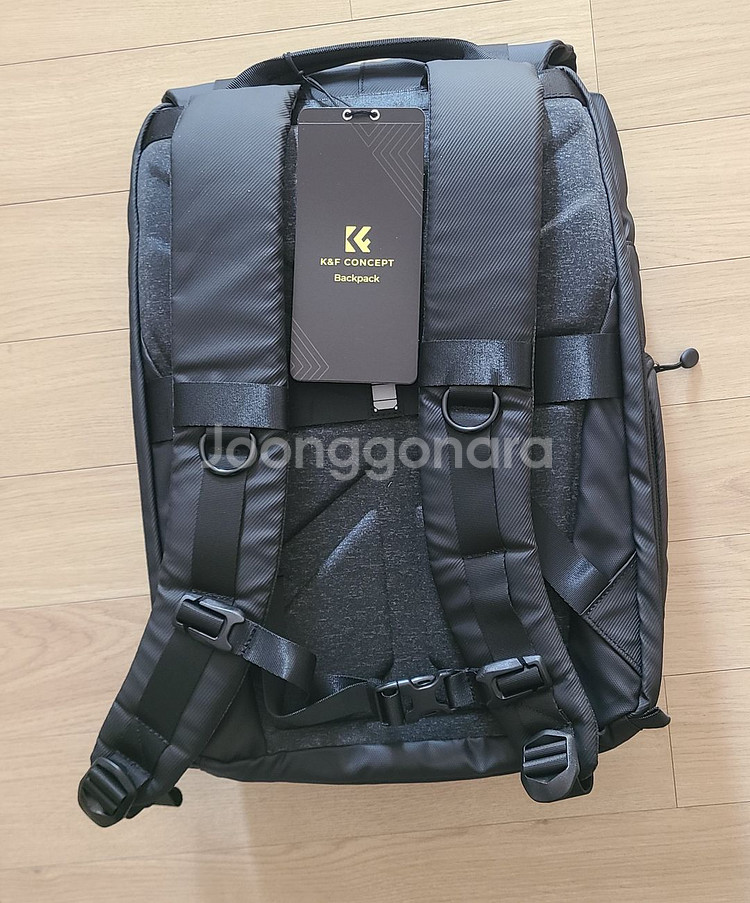 K&F 블랙 카메라 대용량 백팩 KF13.087AV6--2