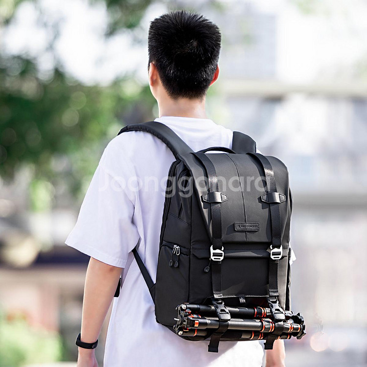 K&F 블랙 카메라 대용량 백팩 KF13.087AV6--6