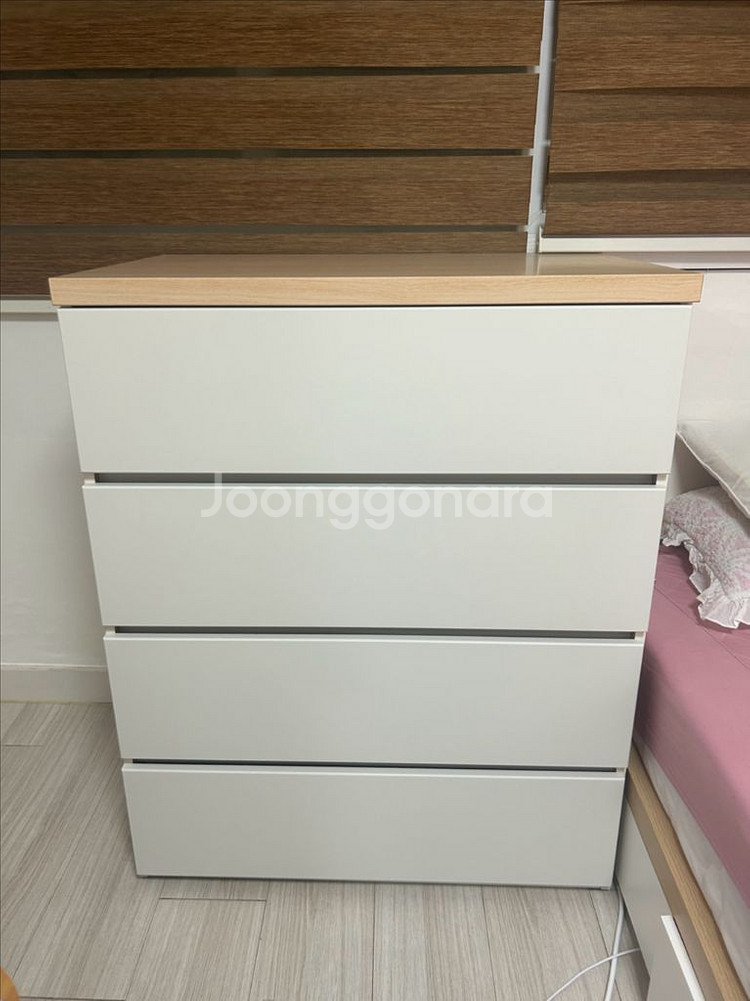 두리앳가구 아이비 4단 서랍장--0