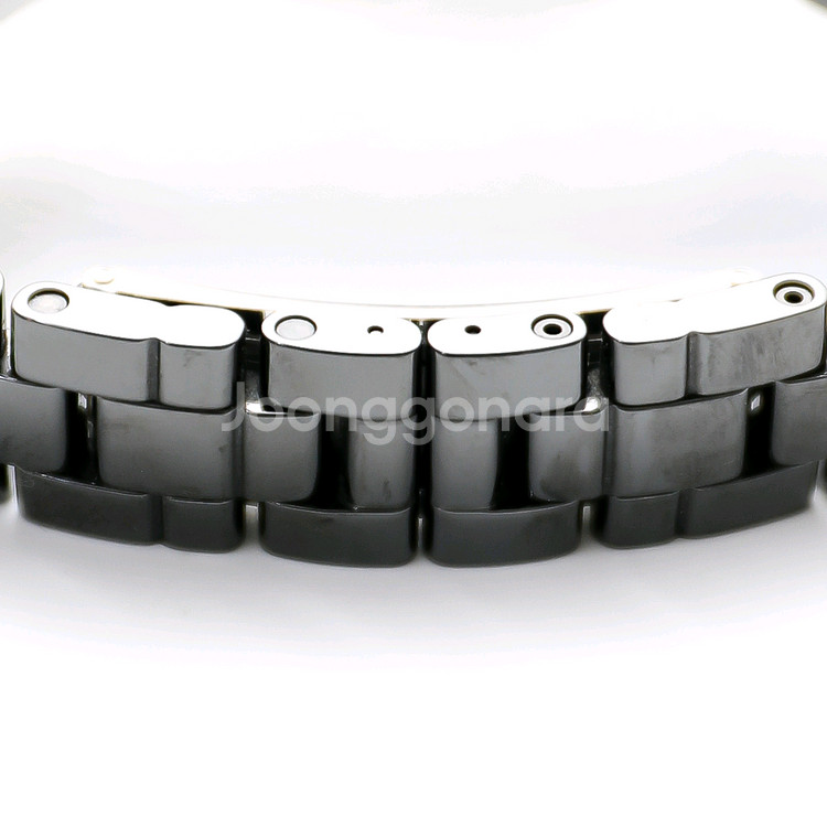 샤넬 J12 33MM 다이아 콤비워치--6