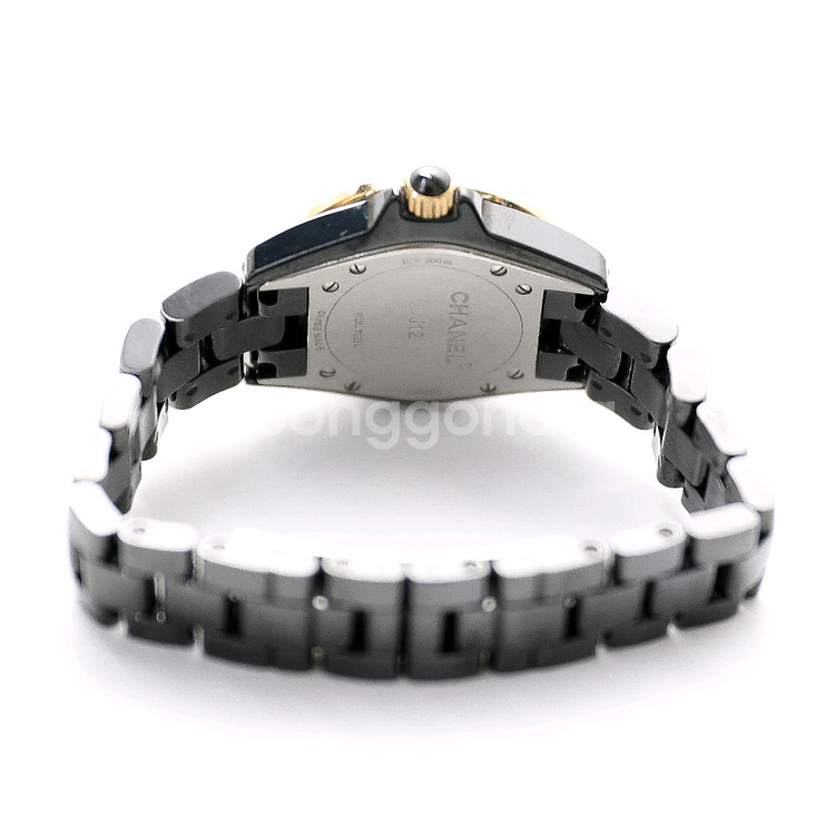 샤넬 J12 33MM 다이아 콤비워치--5