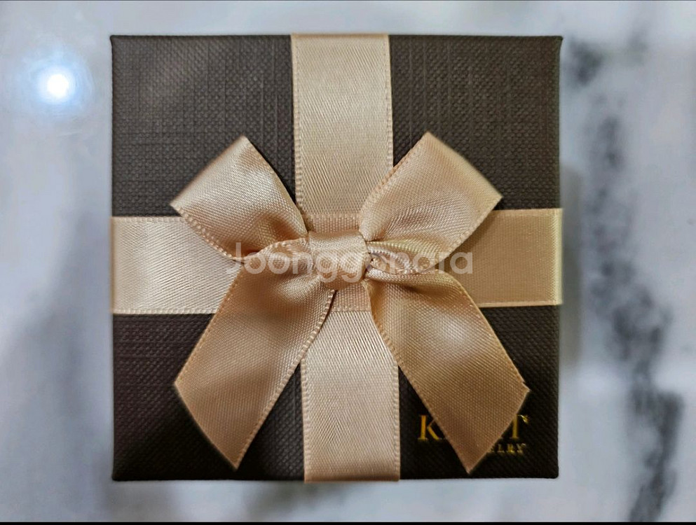 [새상품/청담 예물] 진주 귀걸이와 브러치--2