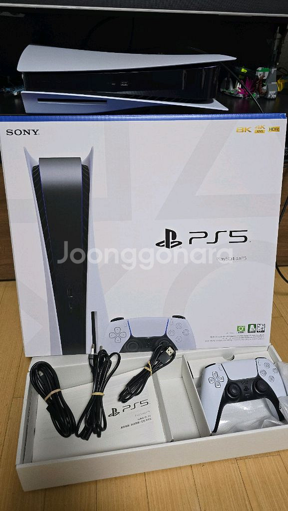 미개봉 PS포탈 + PS5 디스크 1218A 풀박스--1