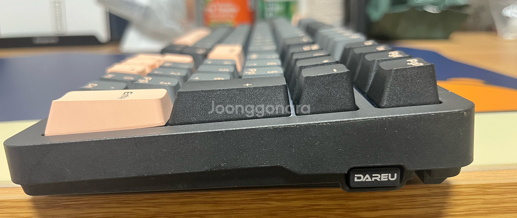 다얼유 A98 유무선 LED 기계식키보드 팝니다--7